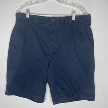 Vineyard Vines Shorts Mens 35 Navy Chino Stretch Preppy Summer Casual - $20.00