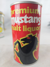 Mustang Premium Malt Liquor Beer can 12oz  Pittsburgh PENN - £11.56 GBP