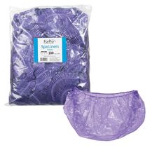 Ultimate Hygienic Solution: 100-Count Purple Disposable Liners for Pedic... - $36.58