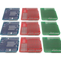 Proto Shield Kit Compatible With Arduino Uno R3, Expansion Prototyping Pcb Board - £23.42 GBP