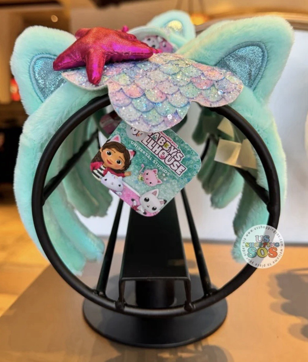 Universal Studios Gabby&#39;s Dollhouse MerCat Plush Headband - $37.99