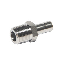 HFS 1/2&quot; OD Tube Stub x 1/2&quot; Male NPT Adapter Stainless Steel 316 - £24.41 GBP