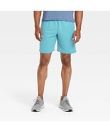All In Motion Men&#39;s Mesh 8&quot; Shorts X-LARGE Turquoise Blue Stretch Waist NEW - €16,71 EUR