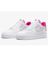 Nike Air Force Dragon Fruit Lmtd Ed White Pink Leather Shoes &amp; Shoe Bag ... - $164.11 CAD