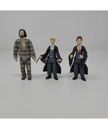 Harry Potter Figure Lot Azkaban Sirius Black/Draco Malfoy 3&quot; WBEI Lot 3 ... - £14.57 GBP