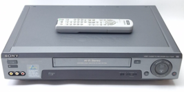 Sony Video Cassette Recorder VHS Player Model SLV-772HF VHS VCR w/Remote... - $73.40