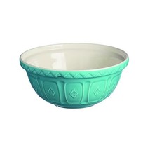 Mason Cash S12 colour Mix Turquoise Chip Resistant Earthenware Mixing Bo... - $73.00