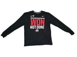 Nike Ohio State Shirt Mens XL Won Not Done 2015 Sugar Bowl Longsleeve - $17.10