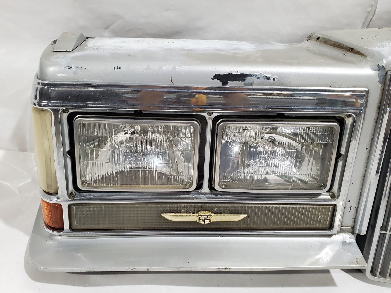 1983 1984 Cadillac Fleetwood OEM Header Panel With Grille And Headlights  Item image 5