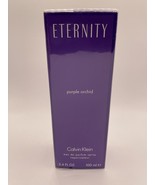 Eternity PURPLE ORCHID By Calvin Klein EDP Spray 3.4 Floz Vintage -NEW &amp;... - $185.13