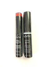 NYX Butter Lip Gloss LipGloss 8mL  and Full Throttle Lipstick Sealed Lot... - $11.97