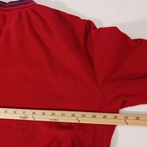 American Living Men's Red Cotton Blend Full Zip Polo Jacket Long Sleeve Size XL image 15