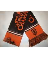 San Francisco GIANTS Scarf - &quot;2010 WORLD SERIES CHAMPIONS&quot; - $47.86 CAD