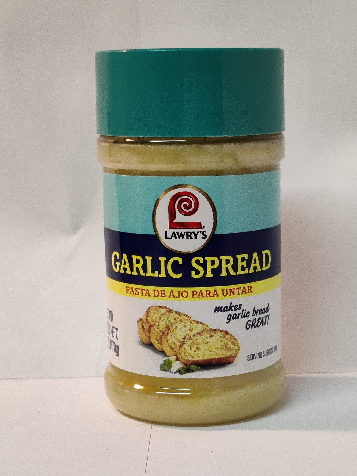 Lawry's Garlic Spread. 6oz : Brand New: Fast Ship Out  - $10.95