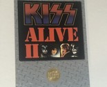 Kiss Trading Card #74 Gene Simmons Paul Stanley Kiss Alive II - £1.58 GBP