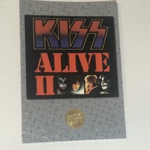 Kiss Trading Card #74 Gene Simmons Paul Stanley Kiss Alive II - £1.56 GBP