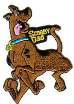 Scooby-Doo Animated TV Show Smiling Figure and Logo Embroidered Patch NEW UNUSED - £6.16 GBP