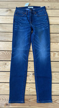 Madewell NWT Women’s 9” High Rise Skinny Jeans Size 25 Medium Blue Wash G8 - £41.98 GBP