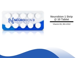 5 Strips NEUROBION Vitamin B Complex B1 B6 B12 For Nerve Improvement &amp; Pains - £35.26 GBP