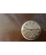 Vintage 1960's 50's Clinton Men's Watch Dial Movement bronze black w/ su... - $37.98