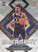 2021-22 Panini Prizm Chris Duarte RC Emergent Silver Prizm Card #14 - NBA Pacers - £3.14 GBP