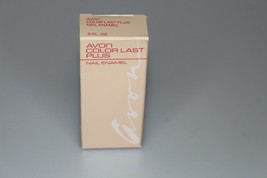 NOS Avon Color Last Plus Nail Enamel Cinnamon Dazzle .5 Fl Oz - £7.75 GBP