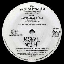Musical Youth - Youth of Today / Gone Straight [7" 45 rpm Single] UK Import PS image 2
