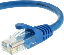 CAT6 Ethernet Patch Cable 10 ft RJ45 Gold Plated Connectors 10gbps - £15.50 GBP