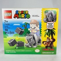 New! Lego Super Mario 71420 Rambi the Rhino Donkey Kong Set - $17.99