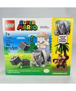 New! Lego Super Mario 71420 Rambi the Rhino Donkey Kong Set - $17.99