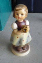 Vintage Goebel Hummel Figurine - For Mother Girl TMK5 257 5&quot; Tall - £44.99 GBP
