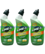 ( 3 ) Lime-x Liquid Toilet Bowl Gel Cleaner, Removes Lime Calcium Rust 1... - $741.49 MXN