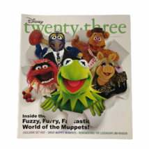 Disney D23 Magazine Muppets Kermit Fozzy Miss Piggy Animal Jim Henson Fa... - $18.66