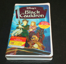 Walt Disney&#39;s The Black Cauldron On Vhs Video Masterpiece New Factory Sealed - £11.72 GBP