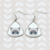 Earrings with a Ragdoll A new collection with the cute Art-dog cat - £9.82 GBP