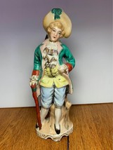 Vintage Handpainted Japan Victorian Man Figure 8 inch tall - £13.95 GBP