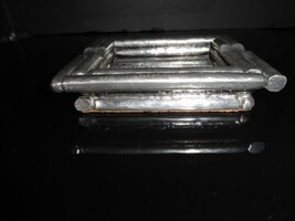 Heavy Metal Cigar Ashtray Measures 5.75" L x 5.25" W Weighs 3.69 # Made in USA image 6