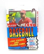 Fleer 1990 Unopened Baseball Trading Cards 33 Pack - £6.65 GBP