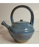 CERAMIC BLUE TEA POT - $15.00
