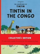 Tintin in the Congo hardcover book Casterman sealed Collector&#39;s edition  - £20.41 GBP
