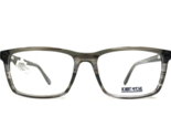 Robert Mitchel Eyeglasses Frames RM 9002 GRY Gray Horn Rectangular 54-17... - $65.23