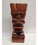 Hawaiian hand carved wood Tiki souvenir - £33.13 GBP
