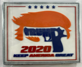2022 Shot Show TRUMP 2020 Keep America Great Morale Patch Orange Hair - $9.89