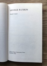 Savage Ruskin Patrick Connor Wayne State University Press 1979 Hardcover... - $34.65