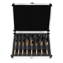 Comoware Reduced Shank Drill Bit Set- 1/2” Silver And Deming, With Storage Case - $55.95