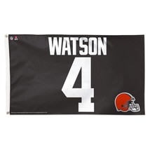 Deshaun Watson Cleveland Browns 90cmx150cm/3x5FT Deluxe Single-Sided Player Flag - $20.00