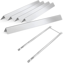 BBQ Grill Flavorizer Bars And Burner For Weber Spirit 200 E/S 210 Silver A 500 - £58.77 GBP