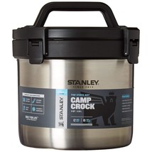 Stanley Adventure Stay Hot 3QT Camp Crock - Vacuum Insulated Stainless S... - £93.47 GBP