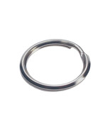 Hillman Tempered Steel Rings &amp; Cable Key Ring Silver - Pack of 50 - $28.05