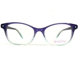Lilly Pulitzer Kids Eyeglasses Frames Brynn Mini PU Clear Blue Purple 45-14-120 - £40.07 GBP